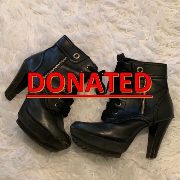 Shoes - Boot Heels - Donate to @markwelch376